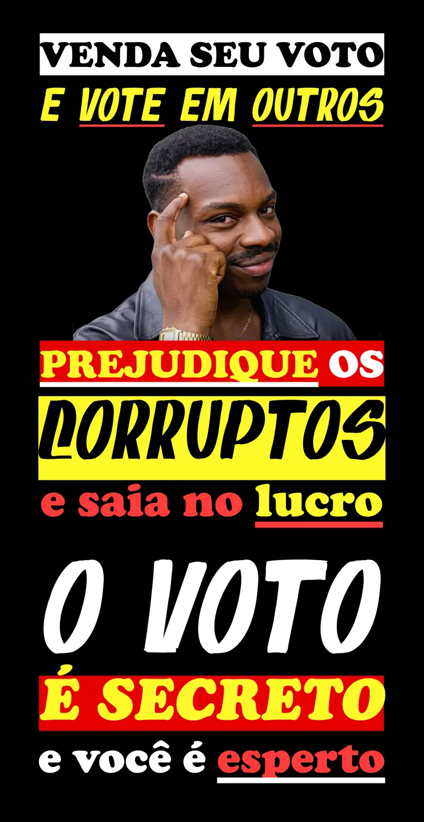 Arte enviada à rede para projeção, ainda sem descrição.