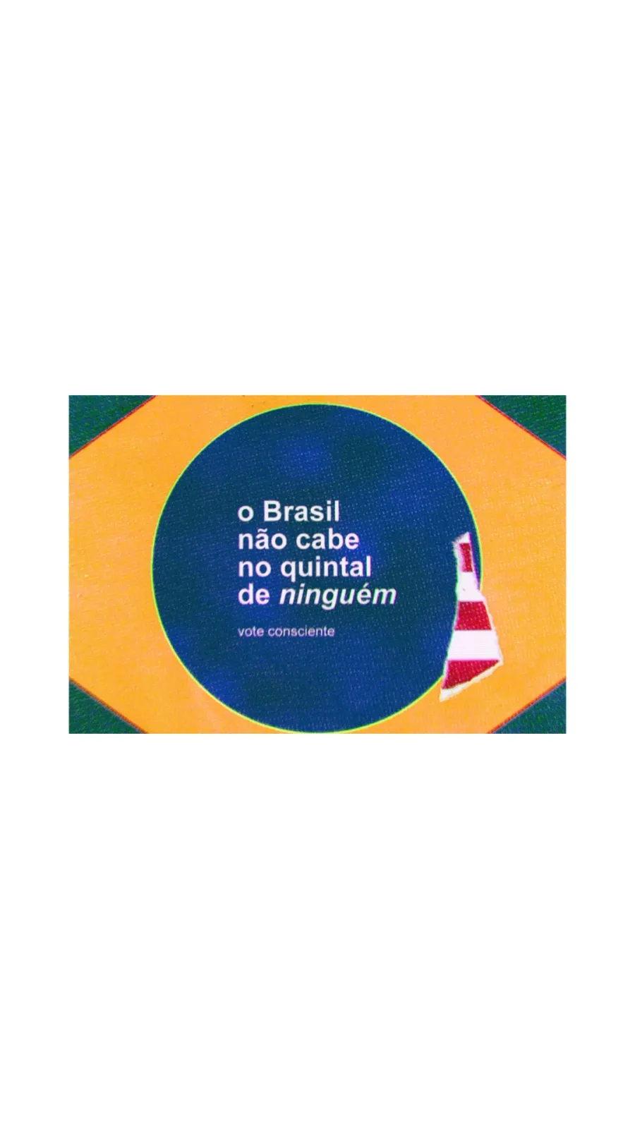 Arte enviada à rede para projeção, ainda sem descrição.